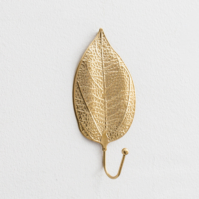Golden Gleam Retro Wall Hooks
