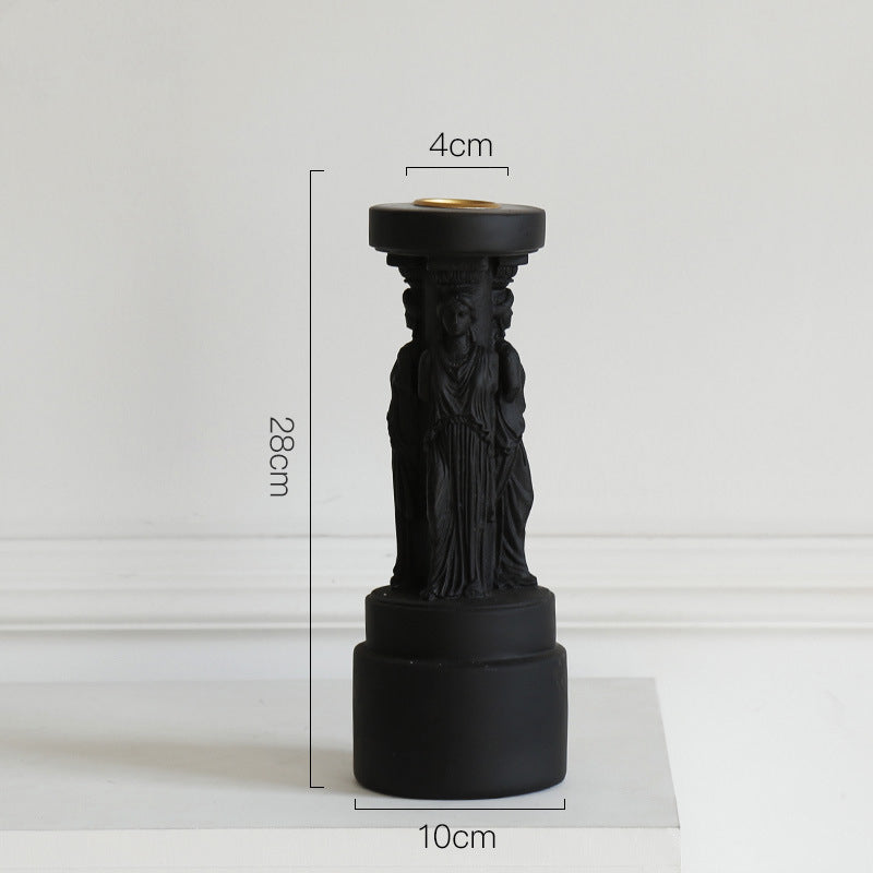 Ancient Greek Column Candle Holder