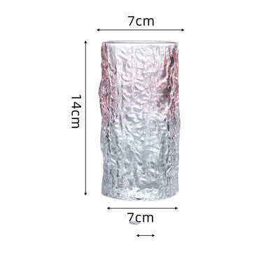 Gradient Colour Glass Tumbler