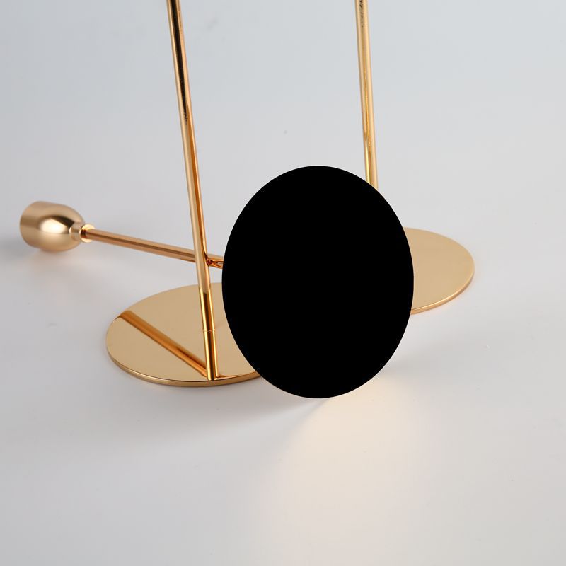 Golden Elegance Candle Holder