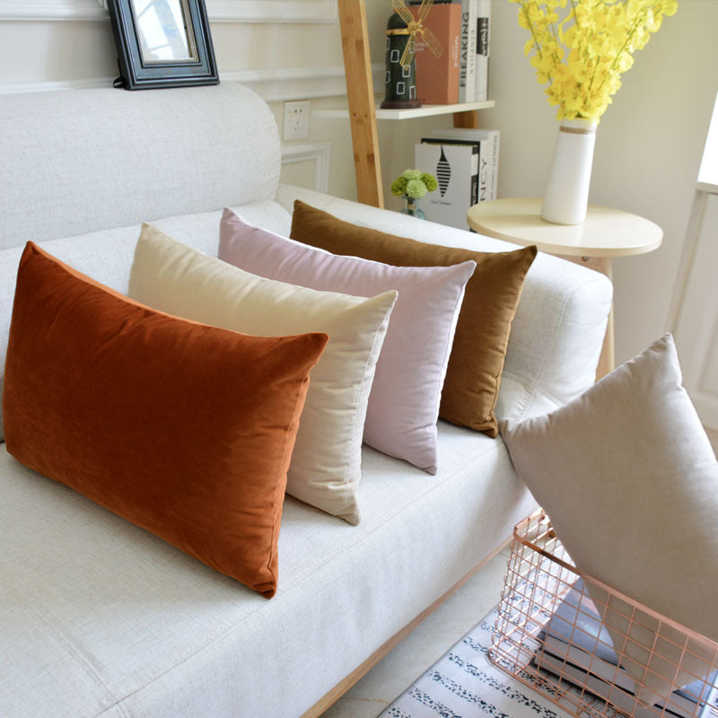 Chroma Velvet: Luxurious Colourful Sofa Cushions