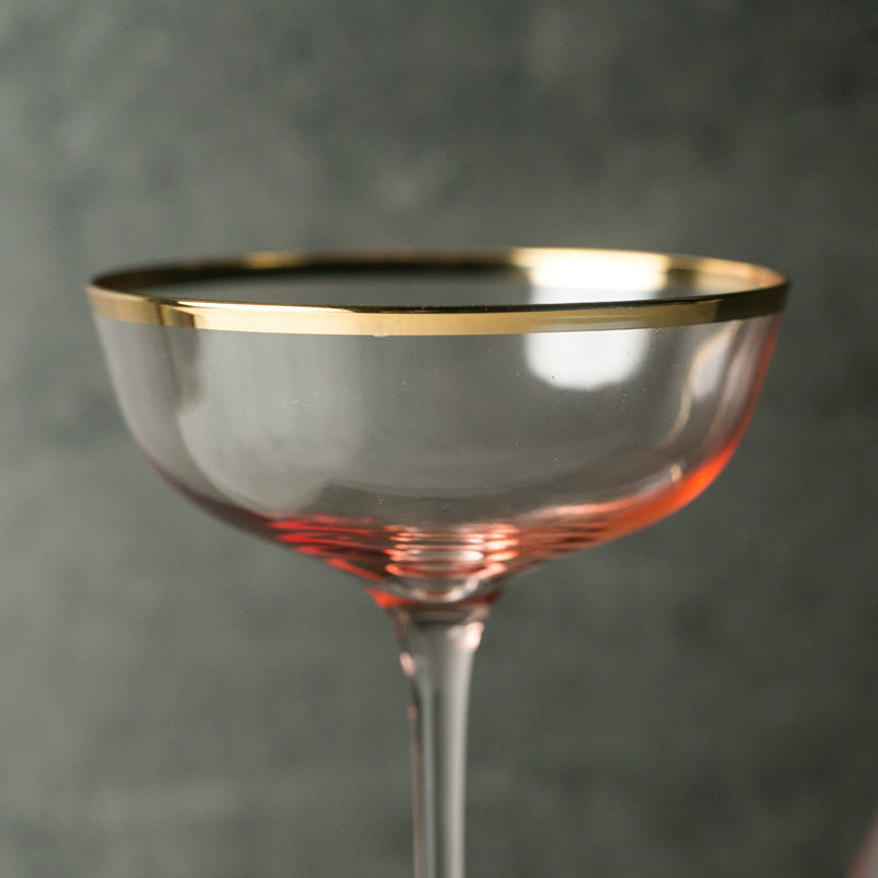 Golden Aura Cocktail Glass