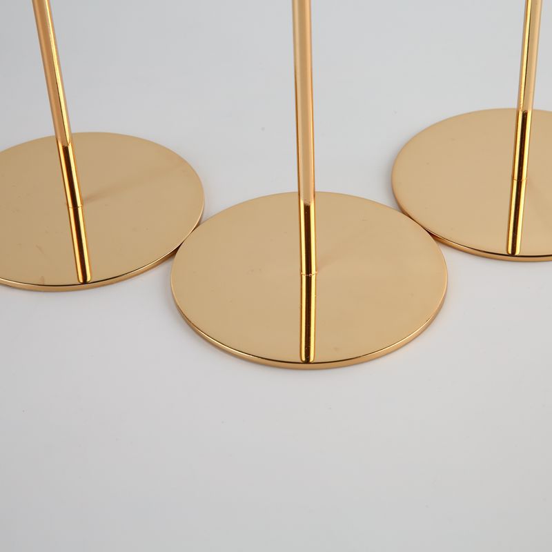 Golden Elegance Candle Holder