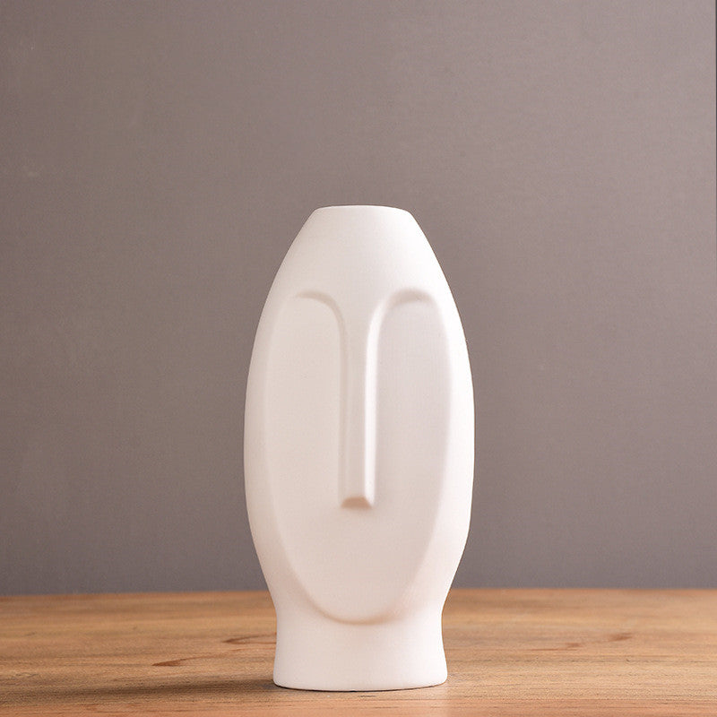 Visage Vase Face-Shaped Vase