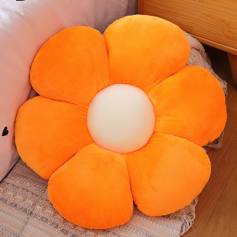 Blooming Comfort: Flower Plush Cushion