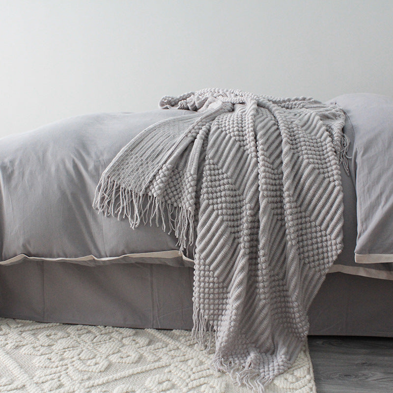Tranquil Knit Throw Blanket