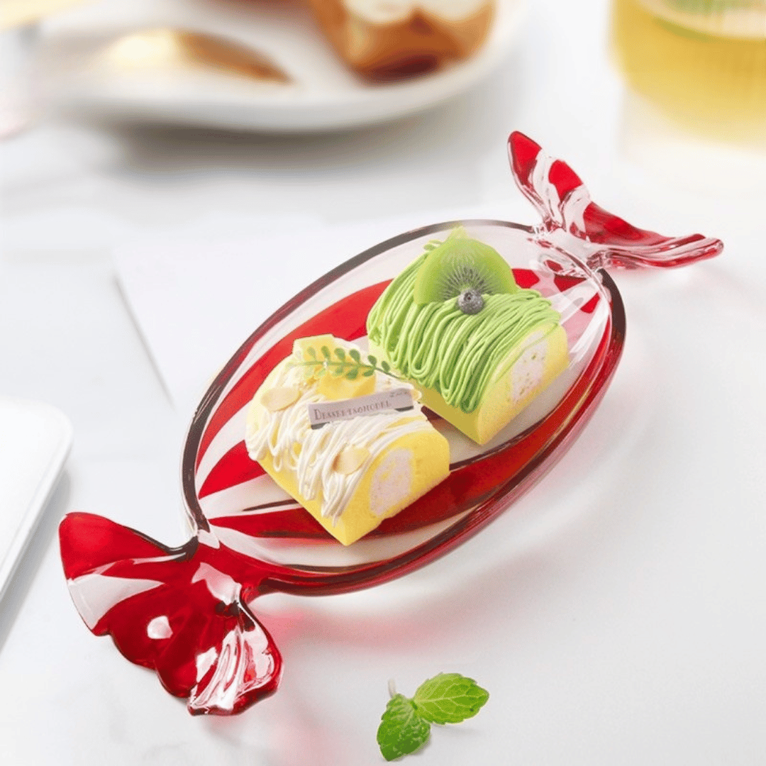Sweet Cravings: Crystal Glass Dessert Plate