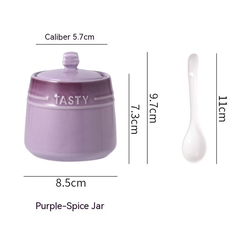 Colour Splash: Gradient Ceramic Seasoning Jar