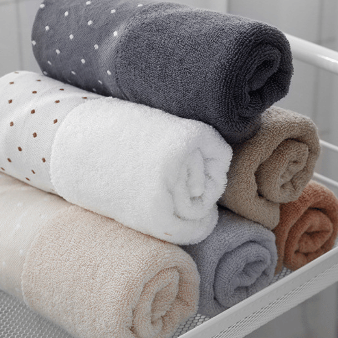Polka Dot Cotton Towel