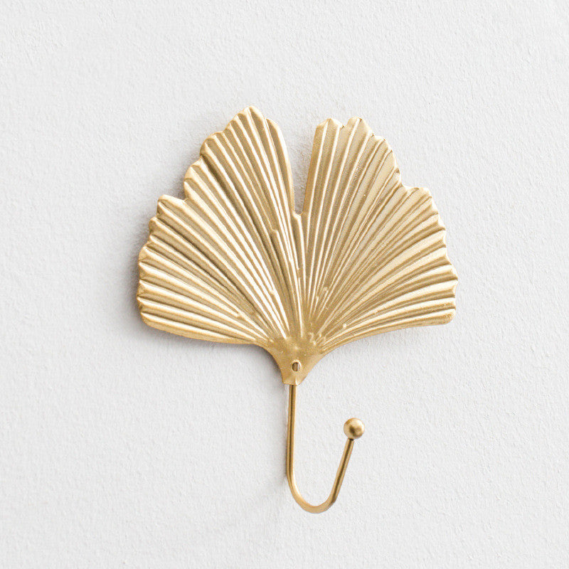 Golden Gleam Retro Wall Hooks