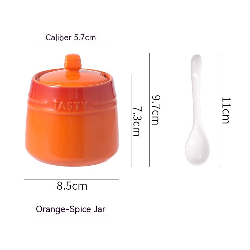 Colour Splash: Gradient Ceramic Seasoning Jar