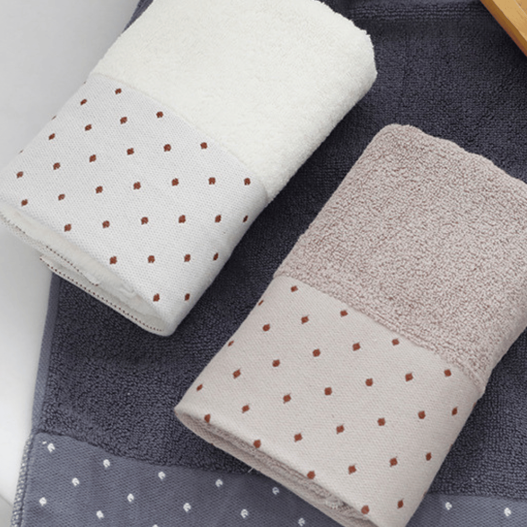 Polka Dot Cotton Towel