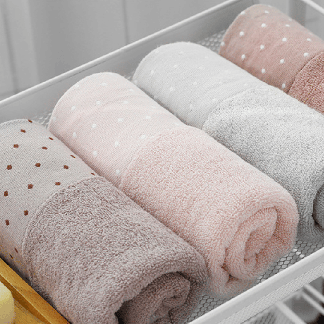Polka Dot Cotton Towel
