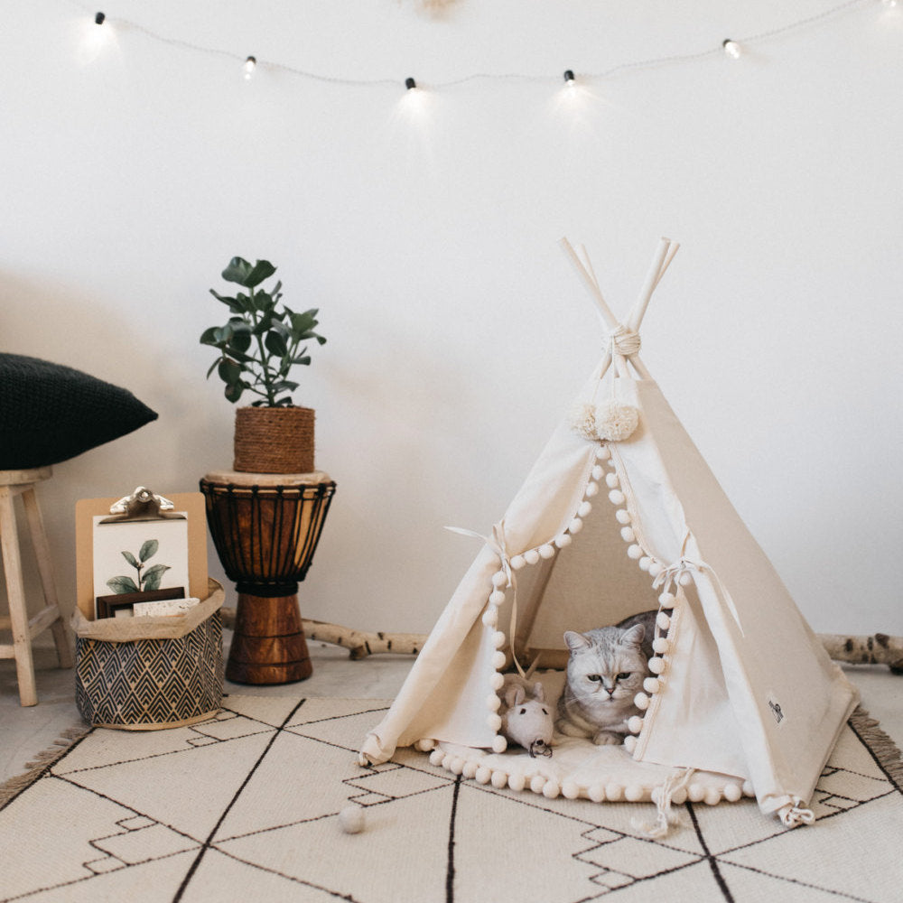 Paws Play: Cozy Pet Teepee