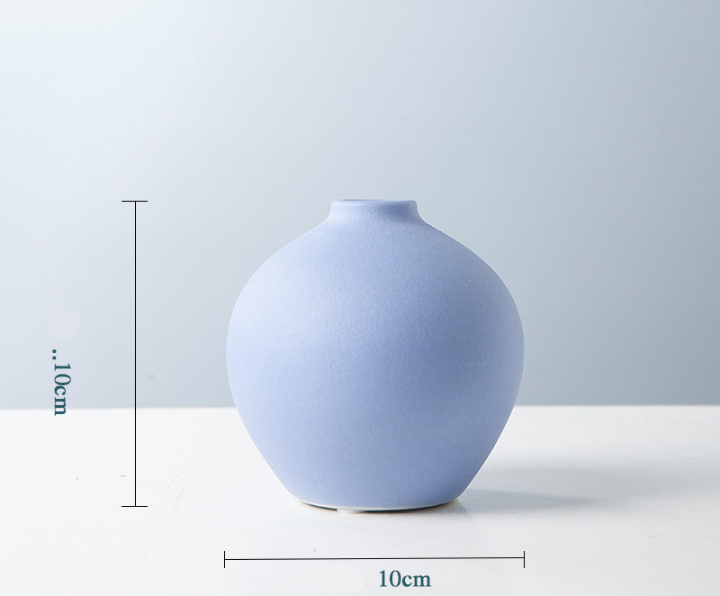 Chromatic Bloom: Colourful Ceramic Vase