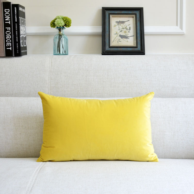 Chroma Velvet: Luxurious Colourful Sofa Cushions
