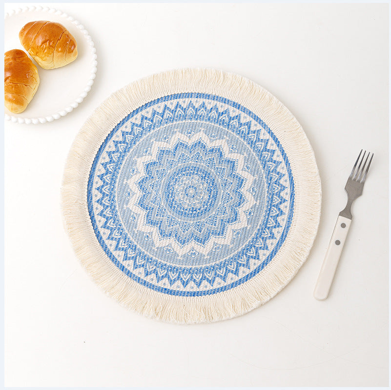 Bohemian Mandala Fabric Placemat