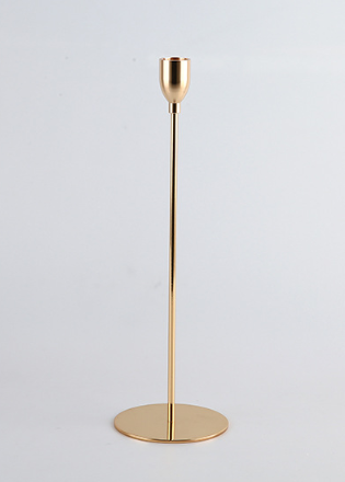 Golden Elegance Candle Holder