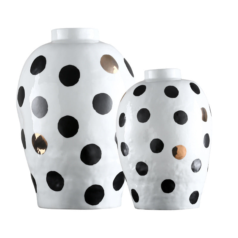 Polka Dot Perfection: Spotty Vase