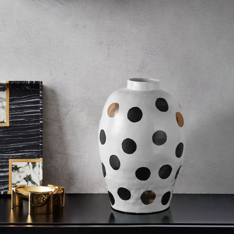 Polka Dot Perfection: Spotty Vase