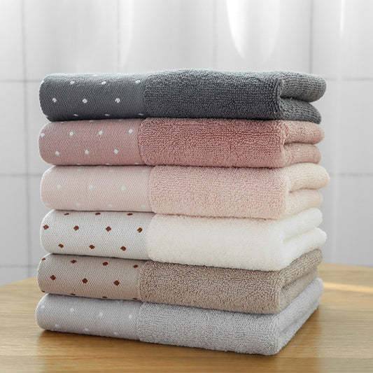 Polka Dot Cotton Towel