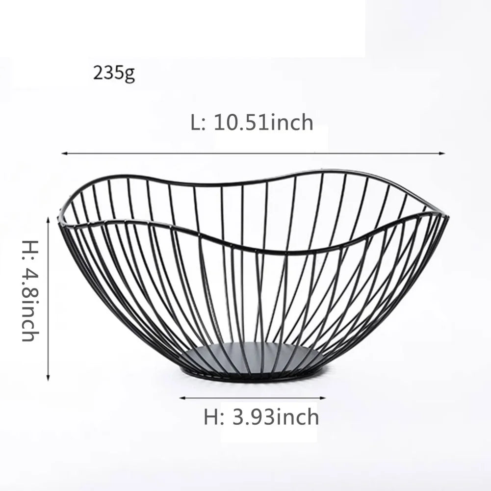 Metal Wire Fruit Bowl