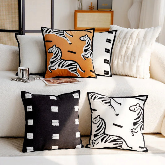 Nordic Style Animal Themed Cushion Covers