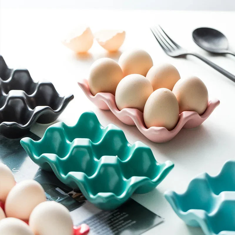 Colour Ceramic Egg Holder