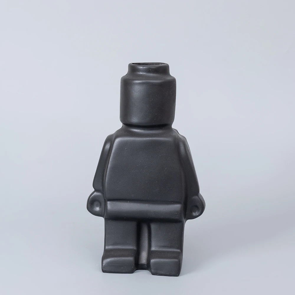 Ceramic Robot Vase