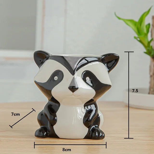 Ceramic Animal Plant Pots