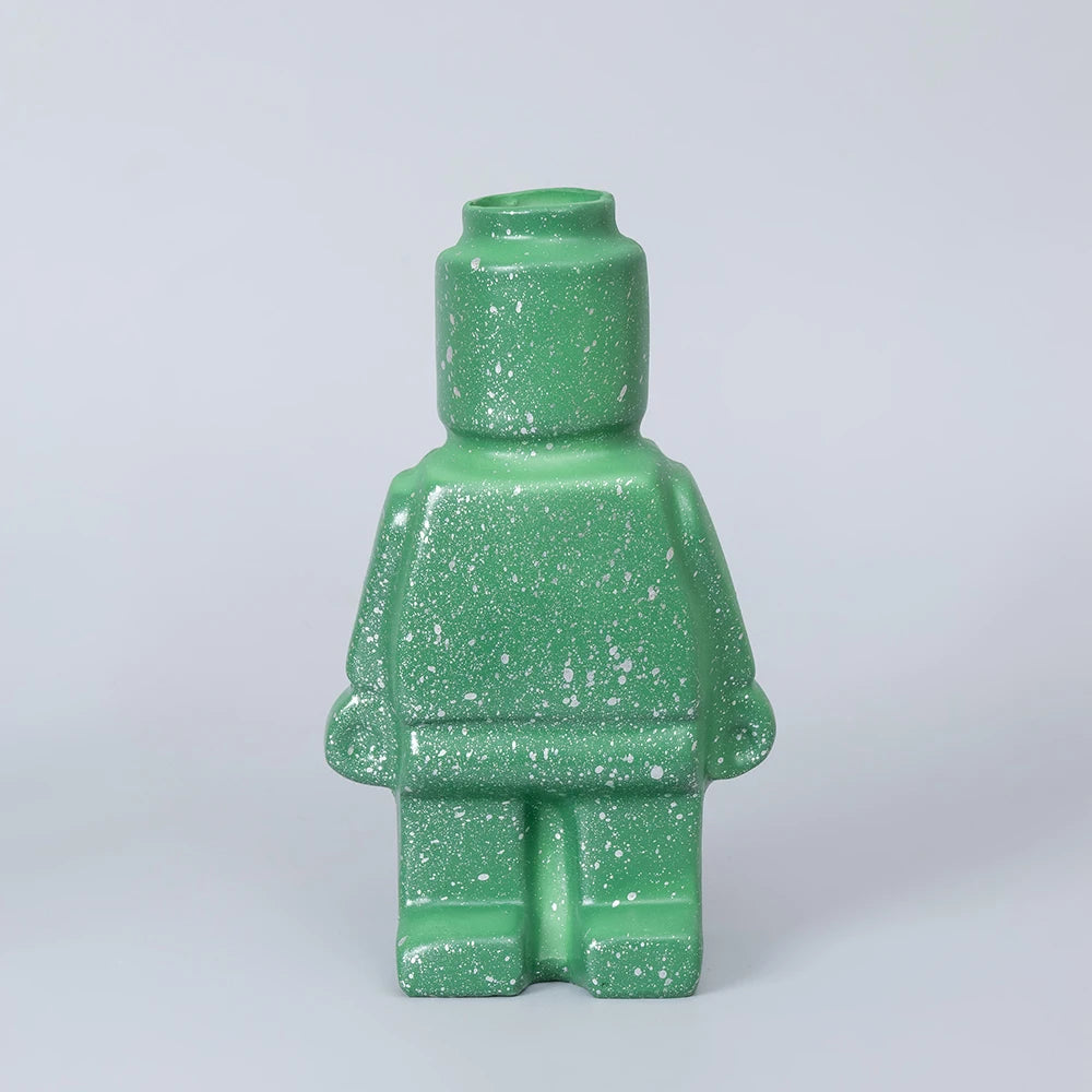 Ceramic Robot Vase