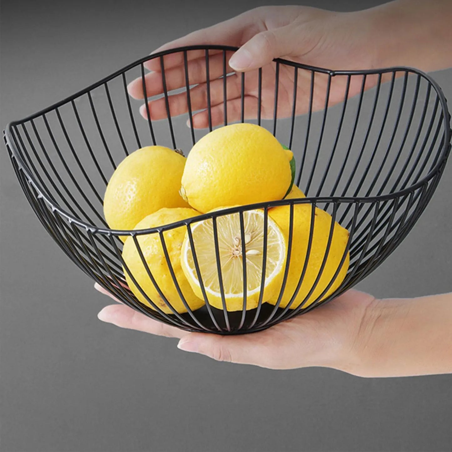 Metal Wire Fruit Bowl