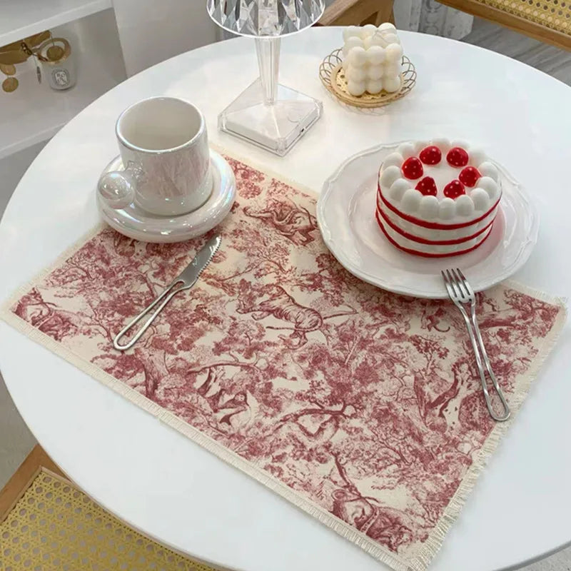 Traditional Patterned Placemats