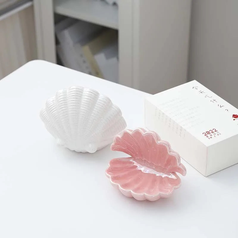 Ceramic Shell Storage Dish