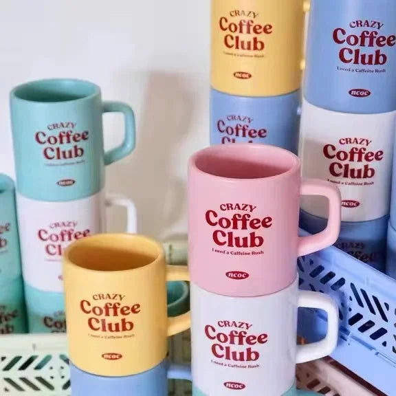 Colourful Coffee Club Mug