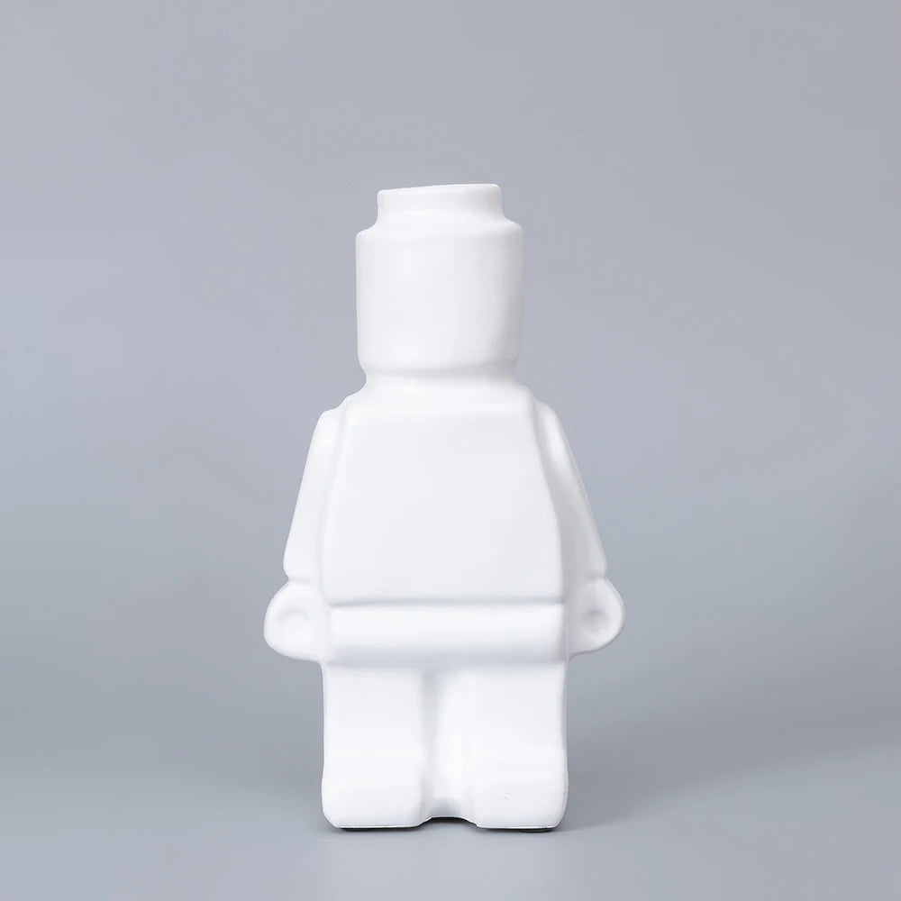 Ceramic Robot Vase