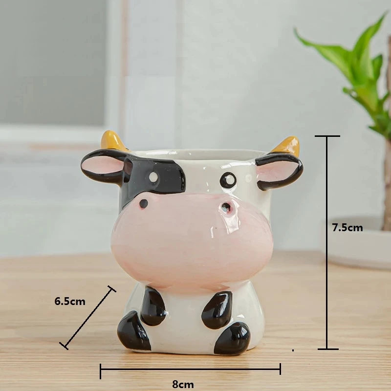 Ceramic Animal Plant Pots