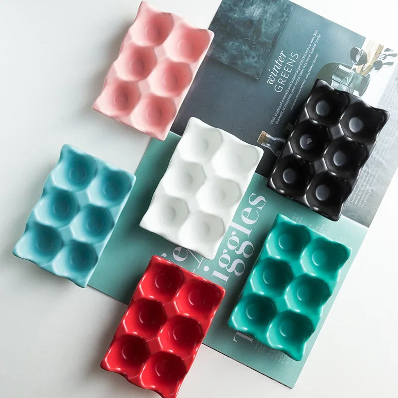 Colour Ceramic Egg Holder