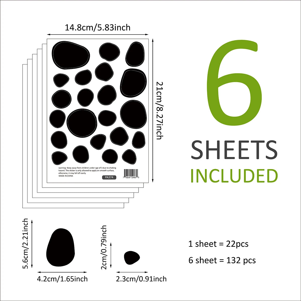 Polka Dot Wall Stickers