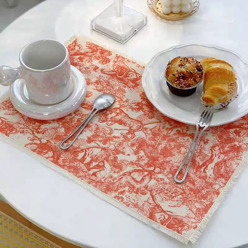 Traditional Patterned Placemats