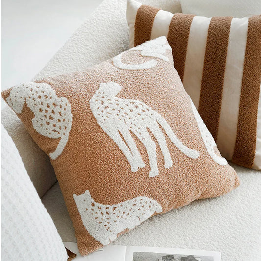 Bohemian Animal Themed Cushion Covers