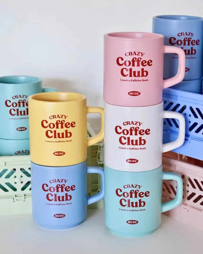 Colourful Coffee Club Mug