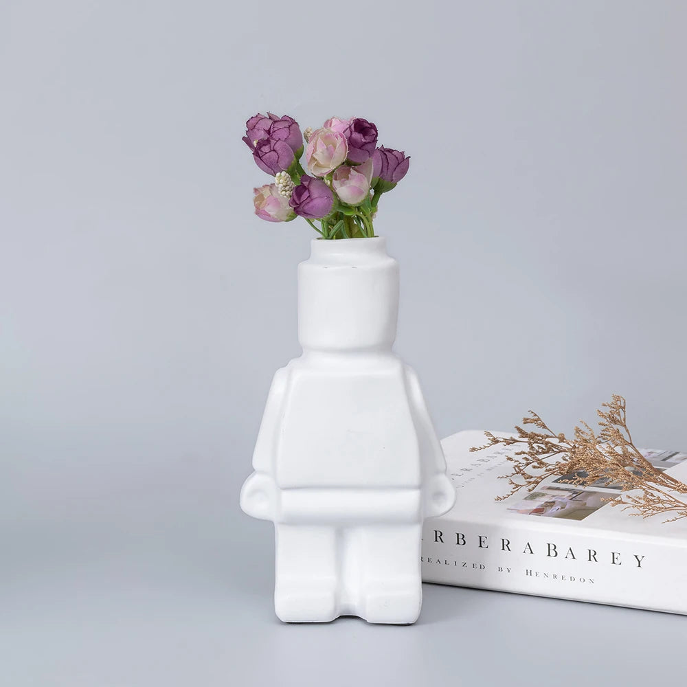 Ceramic Robot Vase