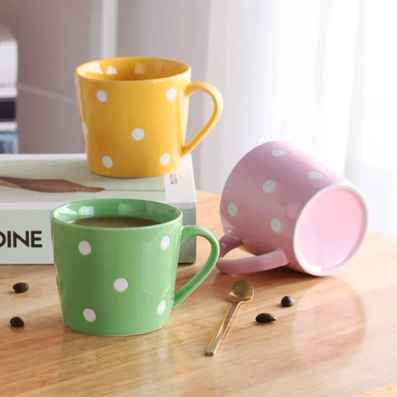 Colour Polka Dot Mug