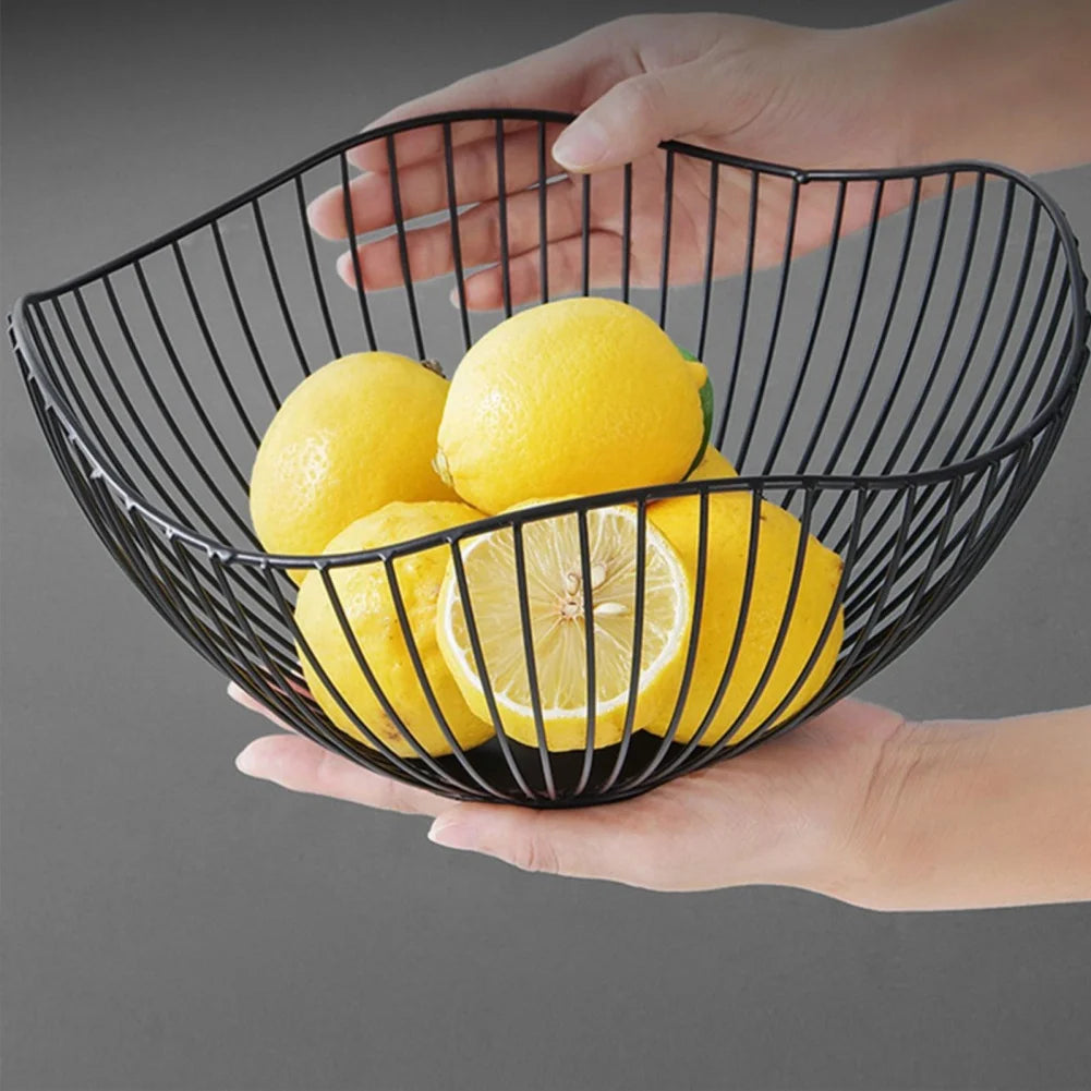 Metal Wire Fruit Bowl