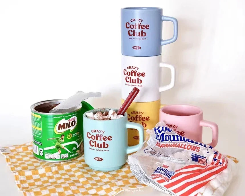 Colourful Coffee Club Mug