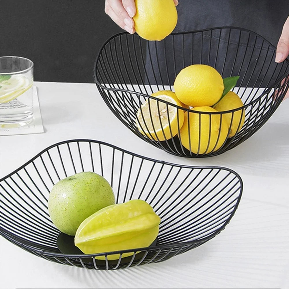 Metal Wire Fruit Bowl