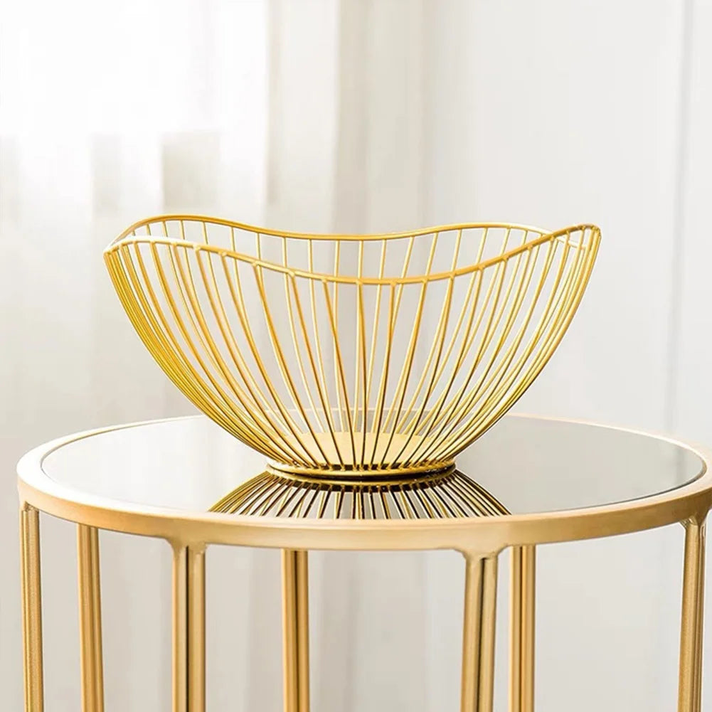 Metal Wire Fruit Bowl