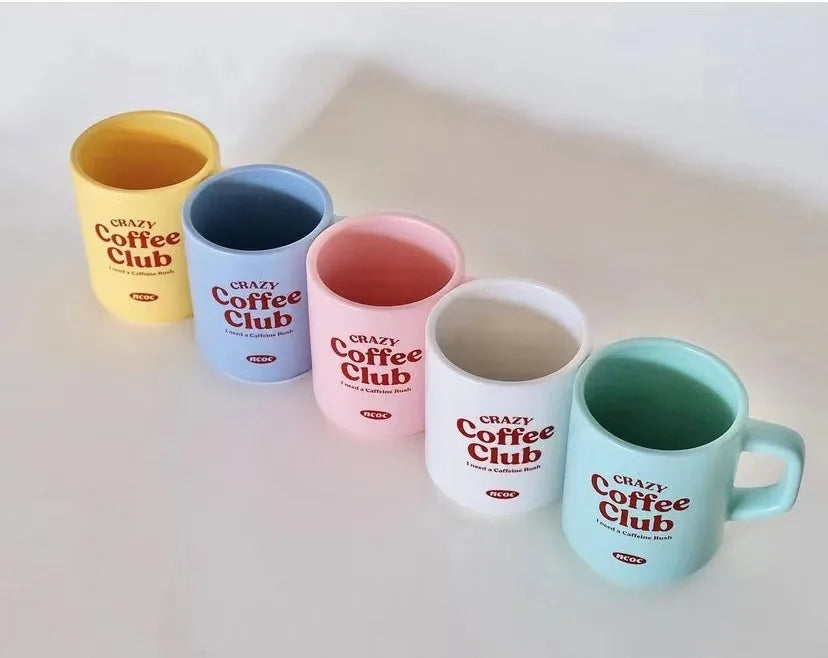 Colourful Coffee Club Mug