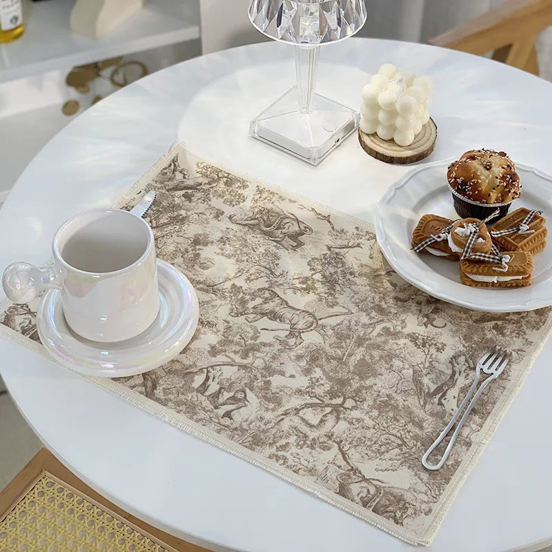 Traditional Patterned Placemats